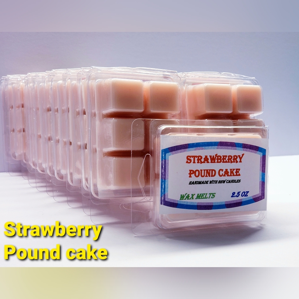STRAWBERRY POUND CAKE -Bath & Body Works Candle Wax Melts- $8 per pack